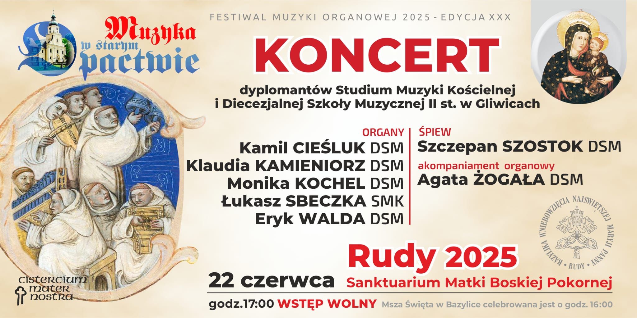 XXX Festiwal Muzyki Organowej w Rudach – niezwykłe spotkanie z sakralnym brzmieniem