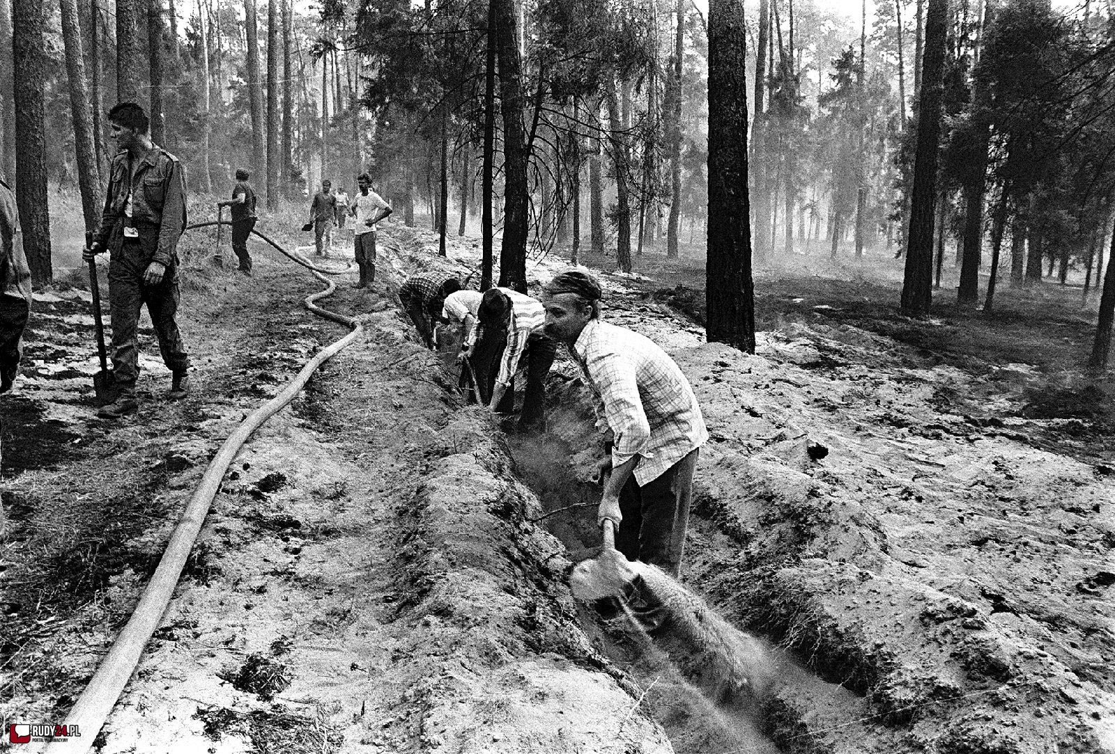 28 lat po pożarze lasów w Kuźni Raciborskiej 