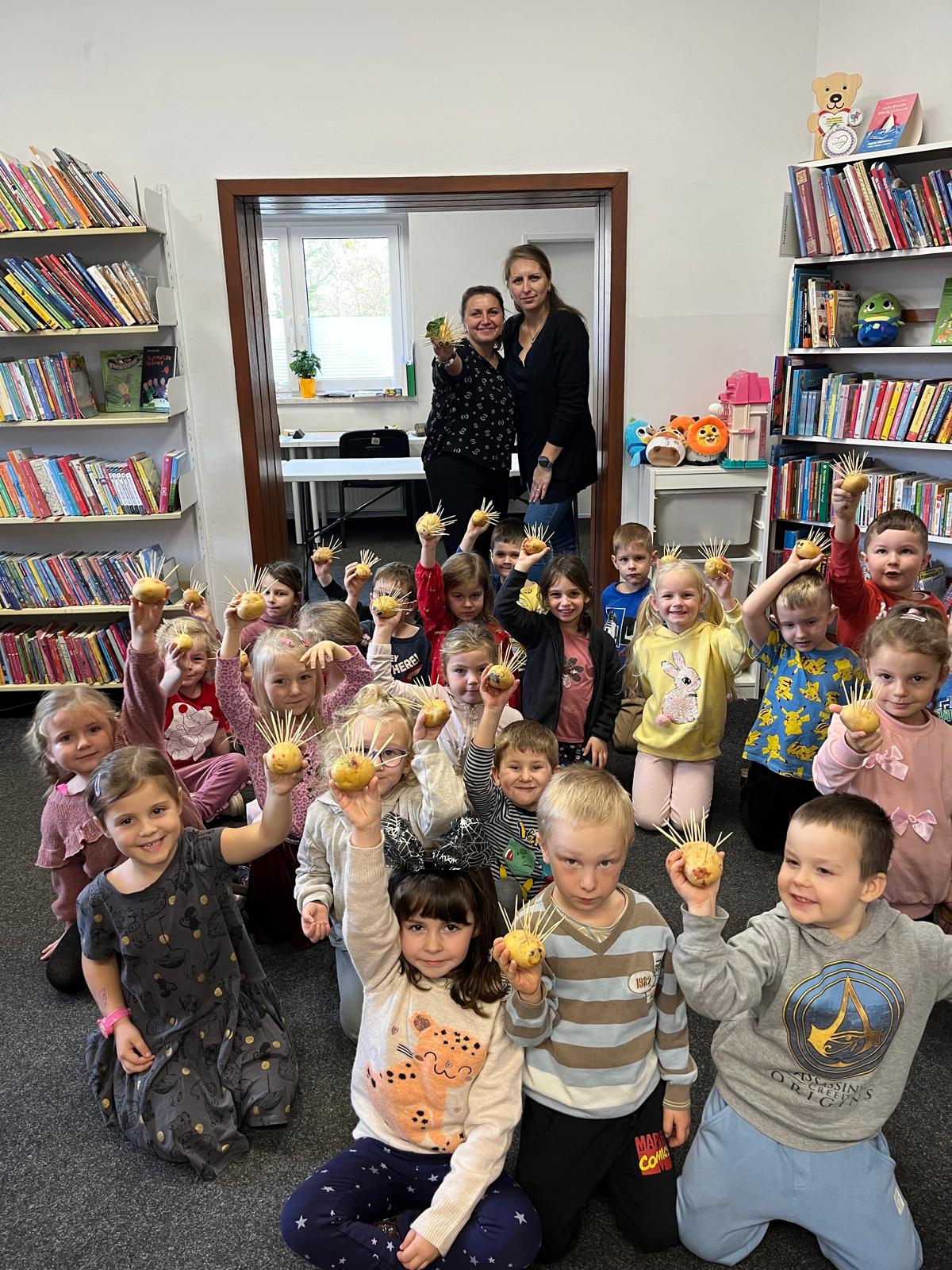 Dzień Jeża w Bibliotece w Rudach