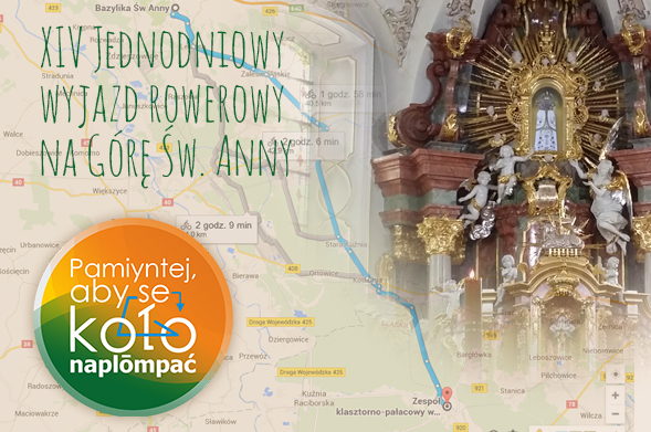 XIV raz rowerem na Górę Św. Anny 