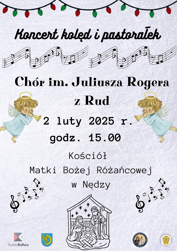 Koncert kolęd chóru im. Juliusza Rogera w Nędzy