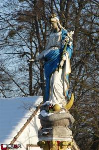 Kolumna z figurą Najświętszej Maryi Panny w Rudach zdemontowana. I co dalej?