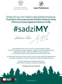 Przyłącz się do ogólnopolskiej akcji #sadziMY i posadź własne drzewko!