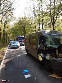 Wypadek na DW 919 (Rudy - Jankowice)